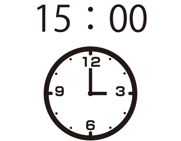 15時
