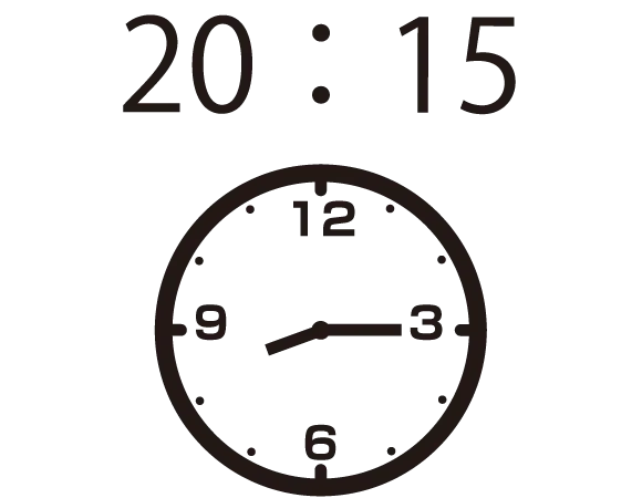 20時15分
